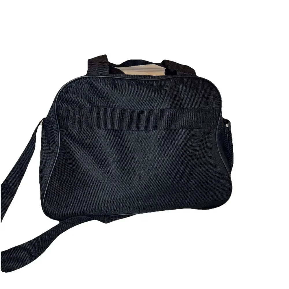 Atlantic Travel Bag Unisex Large Black Excellent Ballistic Nylon Carry On‎